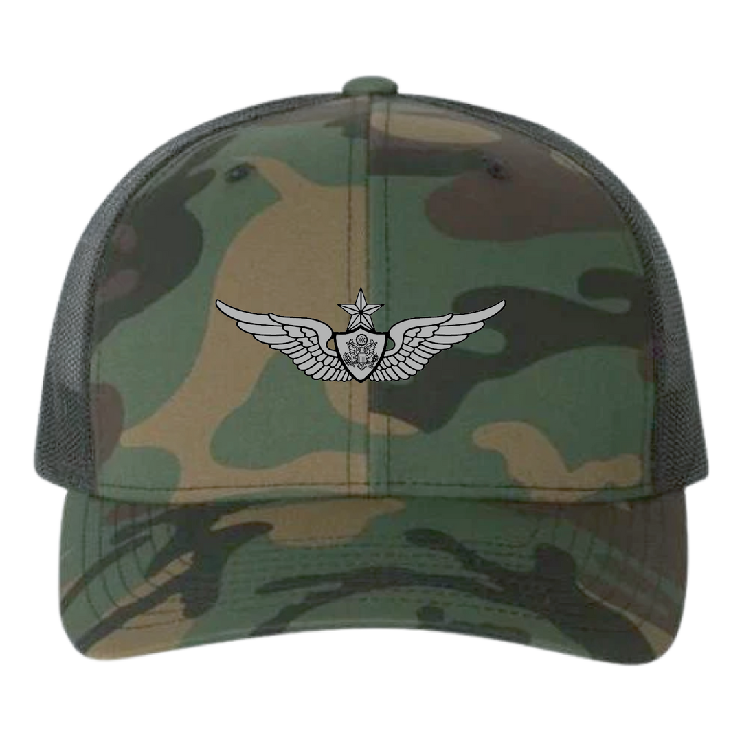 Senior Army Aviation Badge Embroidered Hats
