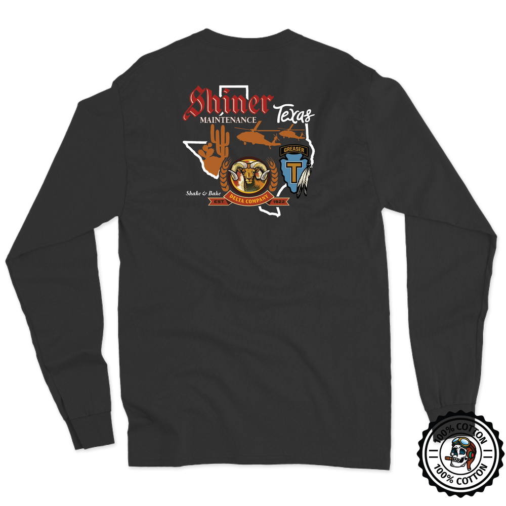 D Co, 1-108 AHB Shake & Bake Long Sleeve T-Shirt