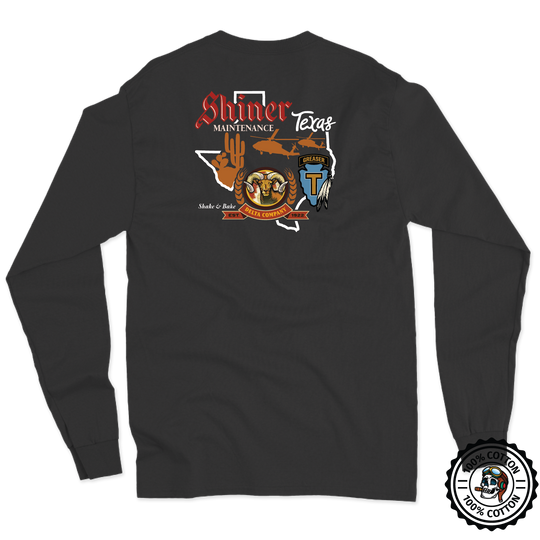 D Co, 1-108 AHB Shake &amp; Bake Long Sleeve T-Shirt