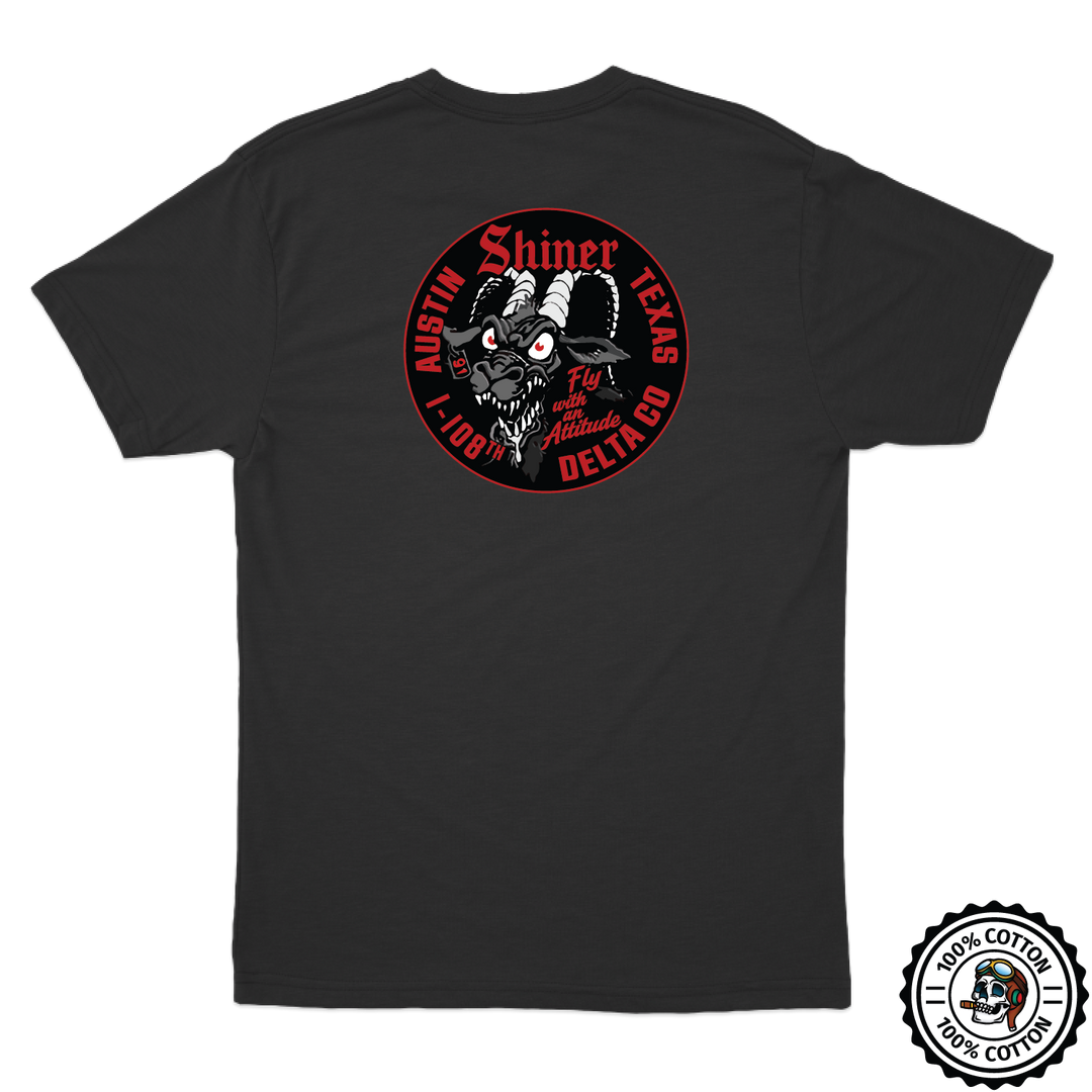 D Co, 1-108 "Shiner" T-Shirts