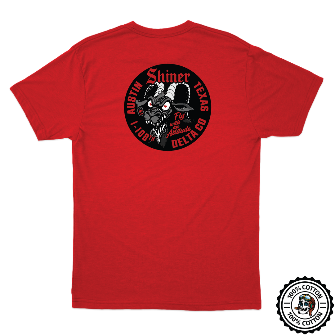 D Co, 1-108 "Shiner" T-Shirts