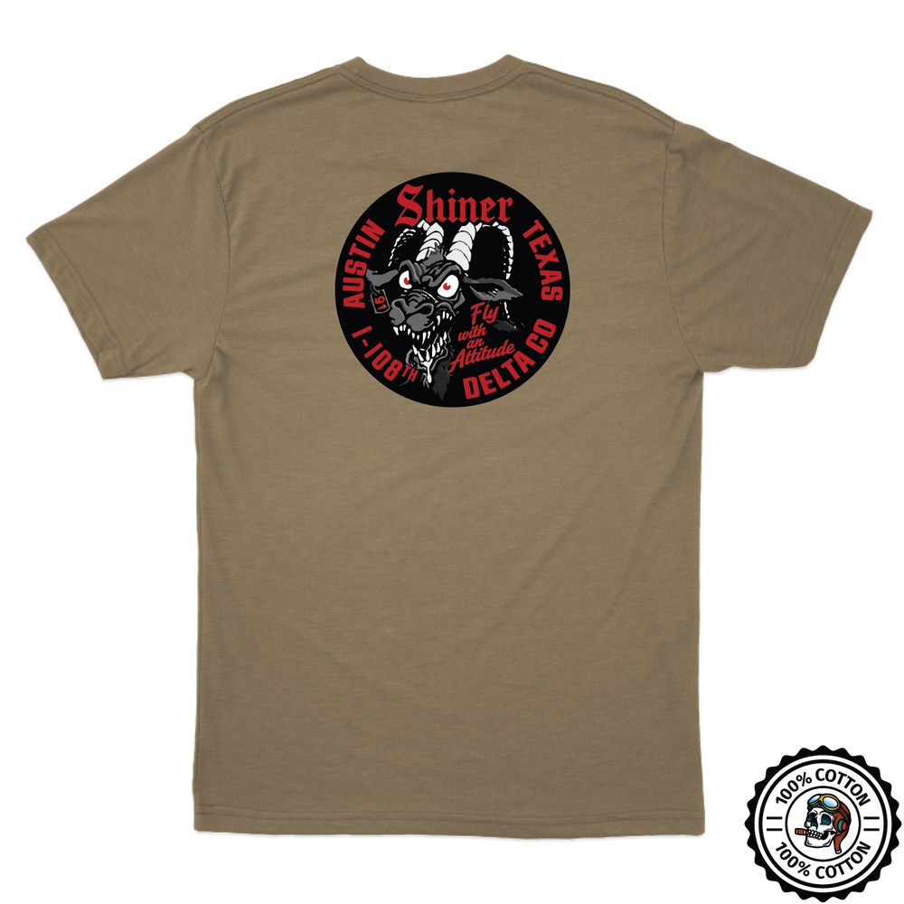 D Co, 1-108 "Shiner" Tan 499 T-Shirt