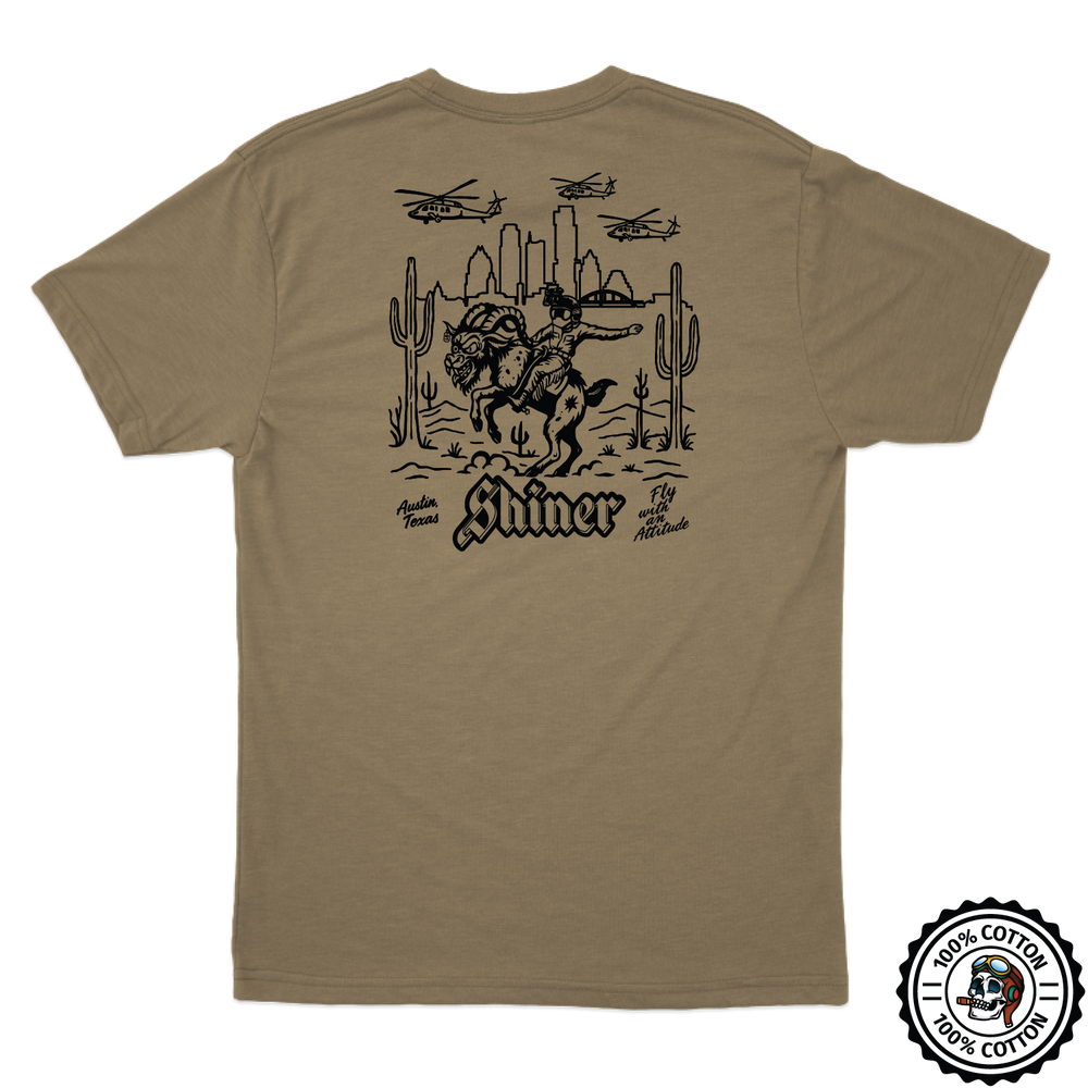1-108th AHB "Shiner" Tan T-Shirt