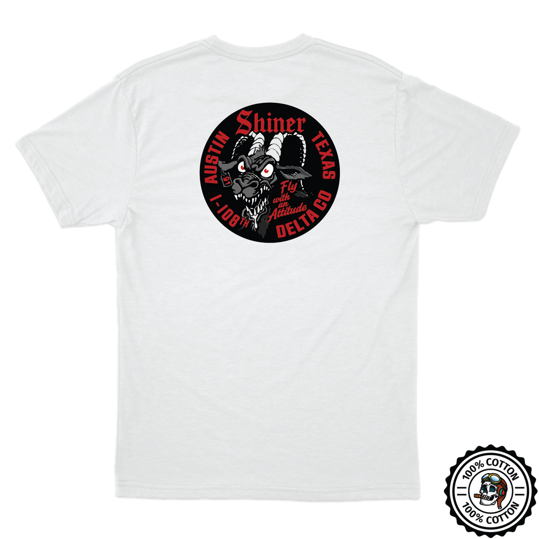 D Co, 1-108 "Shiner" T-Shirts