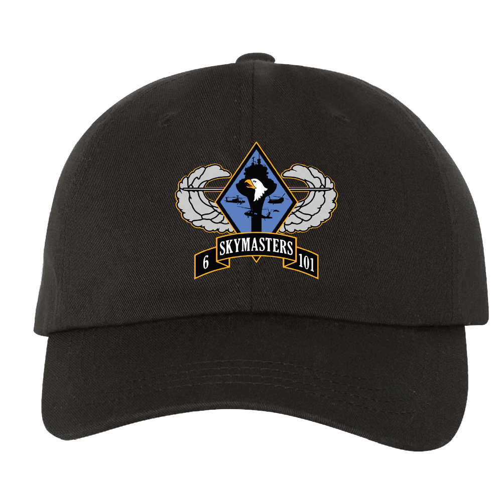 F Co, 6-101 AVN "Skymasters" Embroidered Hats