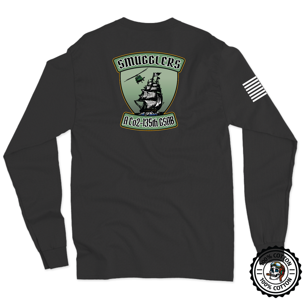 A Co, 2-135 GSAB "Smugglers" Long Sleeve T-Shirt