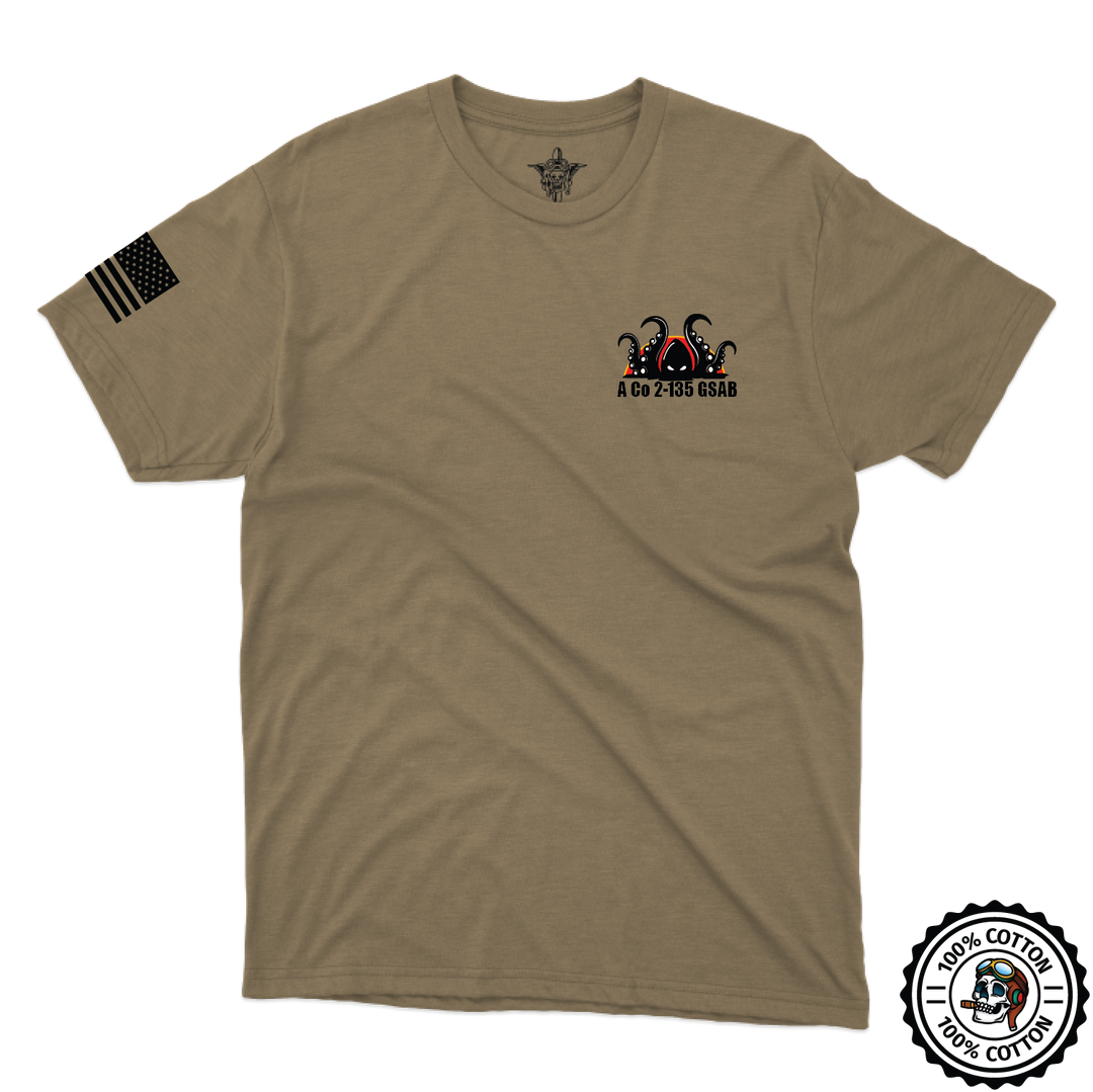 A Co, 2-135 GSAB "Smugglers" Tan 499 T-Shirt