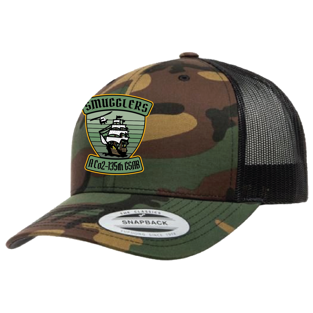 A Co, 2-135 GSAB "Smugglers" Embroidered Hats