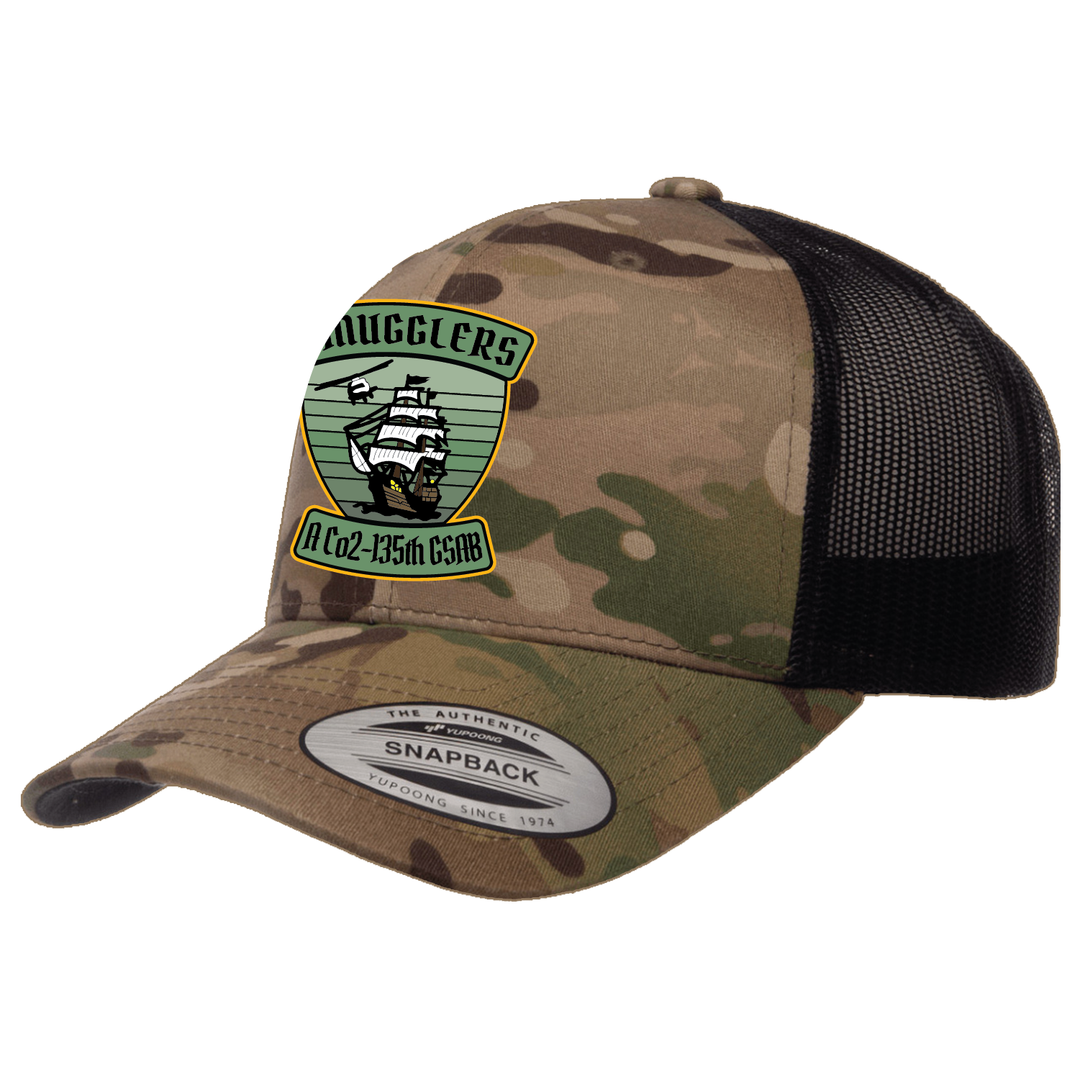 A Co, 2-135 GSAB "Smugglers" Embroidered Hats