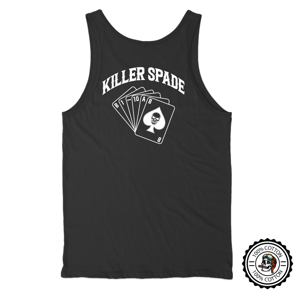 B Co, 1-10 AB "Killer Spade" V2 Tank Top