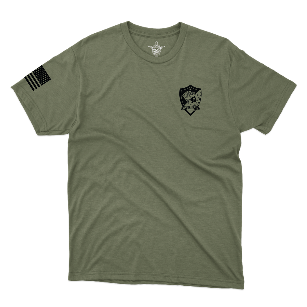 B Co, 1-10 AB "Killer Spade" V2 T-Shirts