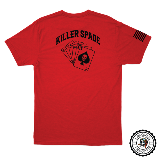 B Co, 1-10 AB "Killer Spade" V2 T-Shirts