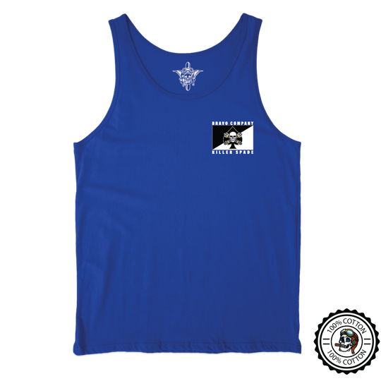 B Co, 1-10 AB "Killer Spade" V1 Tank Top