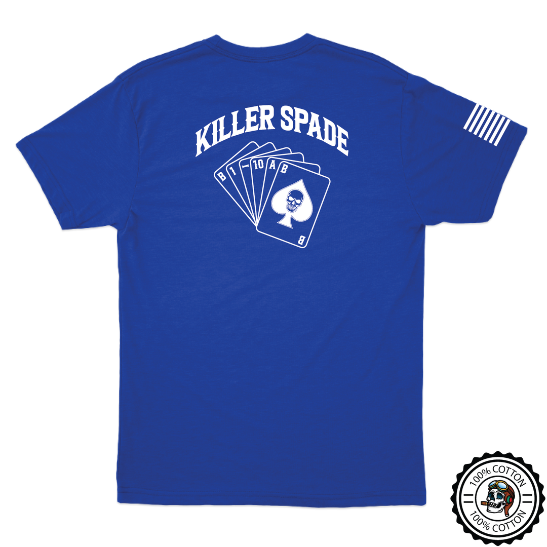 B Co, 1-10 AB "Killer Spade" V2 T-Shirts