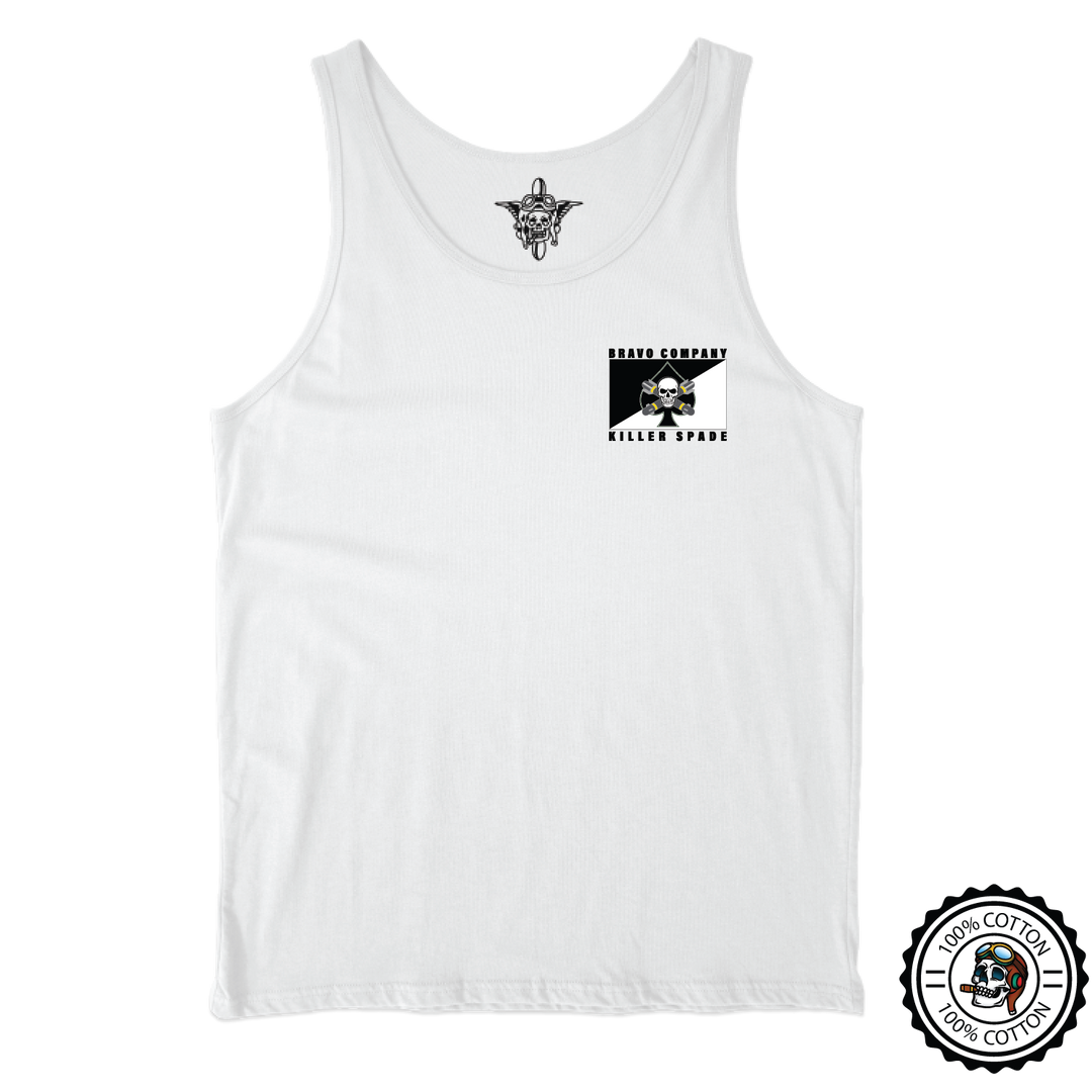 B Co, 1-10 AB "Killer Spade" V1 Tank Top