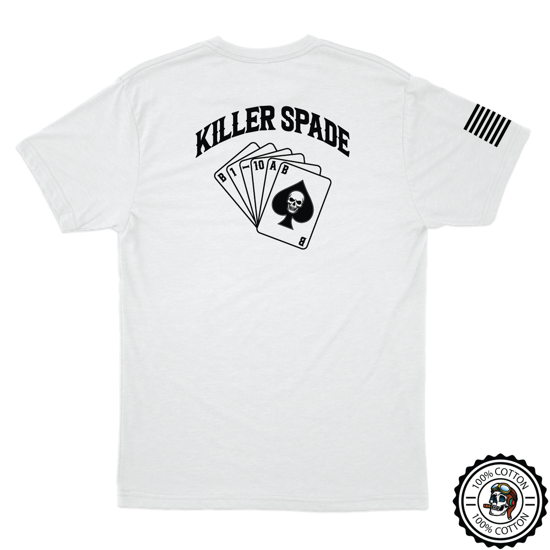 B Co, 1-10 AB "Killer Spade" V2 T-Shirts