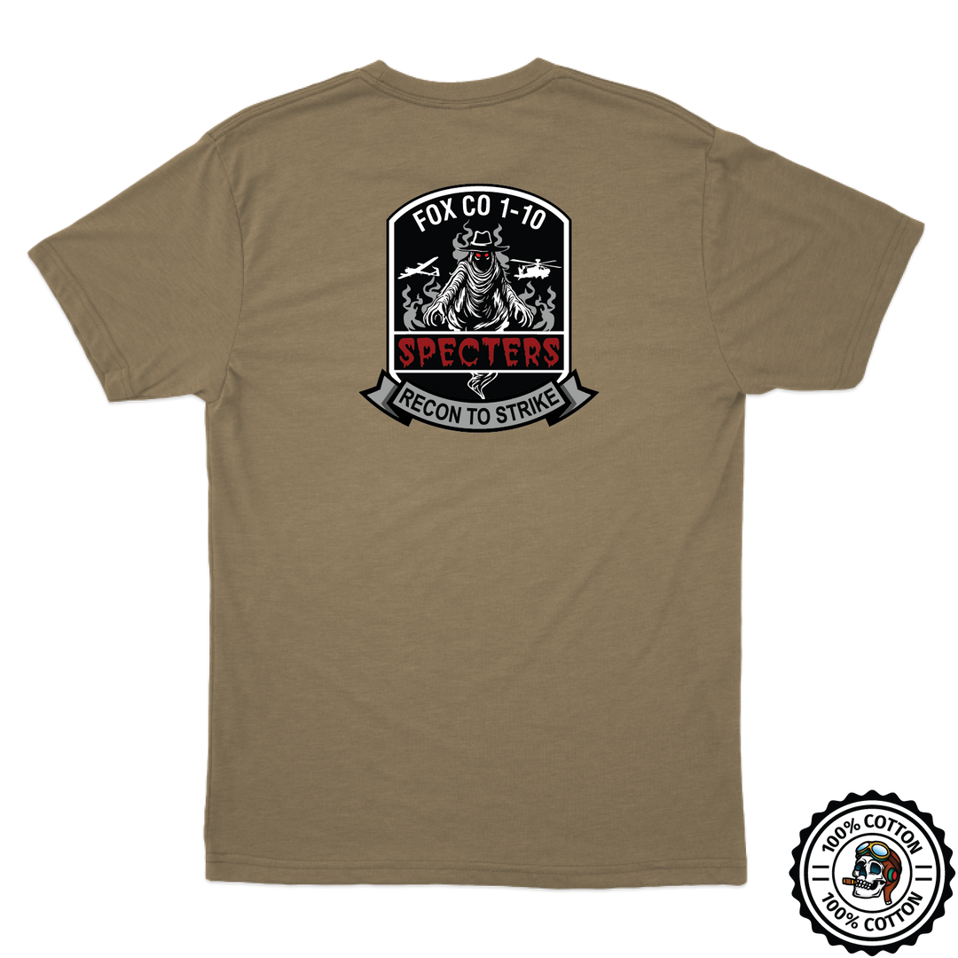 F Co, 1-10 AB "Specters" Tan T-Shirt