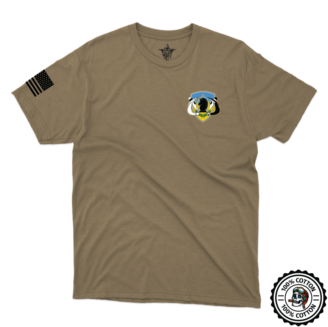 650th Military Intelligence Group "Diplomat Soldiers" Tan 499 T-Shirt