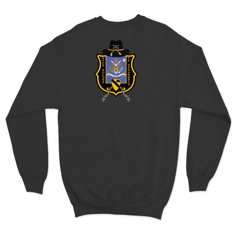 3-227 AHB "TF Spearhead" Spur Holder Crewneck Sweatshirt