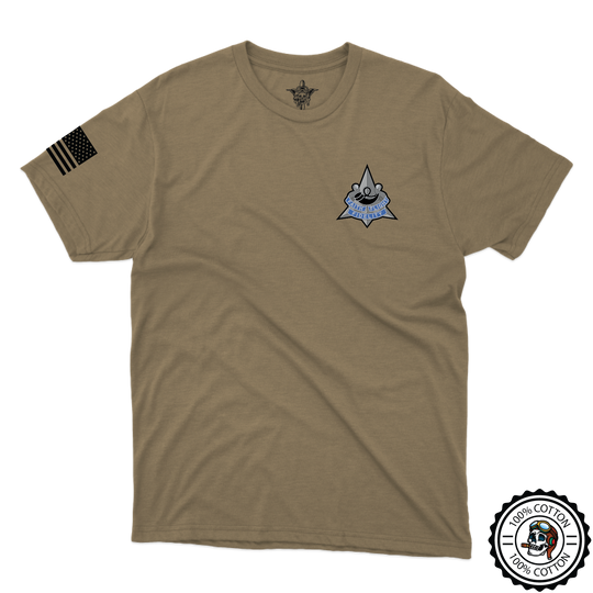 HHC, 3-126 GSAB "Storm Hell" w/Flag Tan 499 T-Shirt