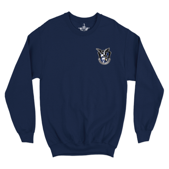 HHC, 6-101 GSAB "Iron Eagles" Crewneck Sweatshirt (Navy Blue - Bulk Only)
