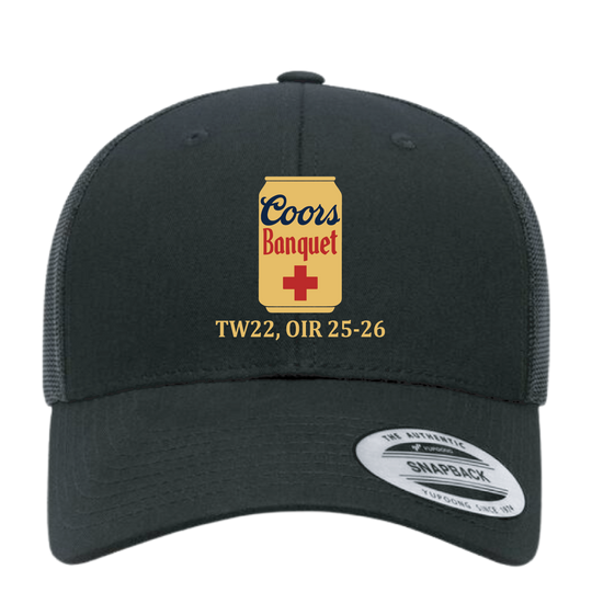 C CO, 2-4 GSAB TW22 OIR 2025-2026 Embroidered Hats