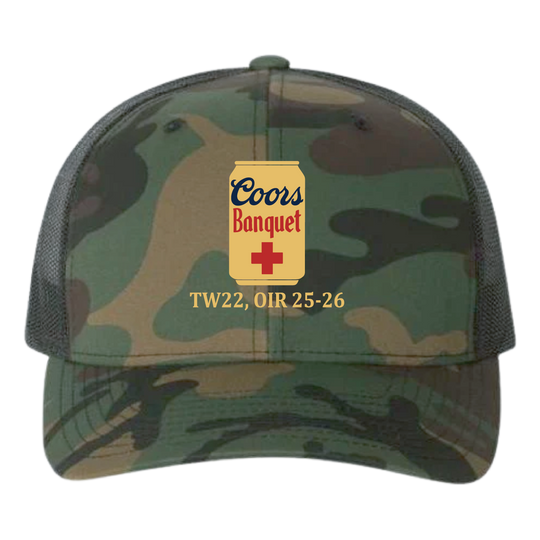 C CO, 2-4 GSAB TW22 OIR 2025-2026 Embroidered Hats