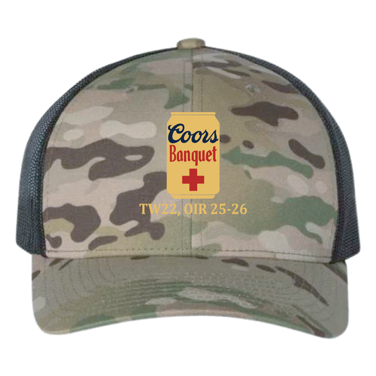 C CO, 2-4 GSAB TW22 OIR 2025-2026 Embroidered Hats