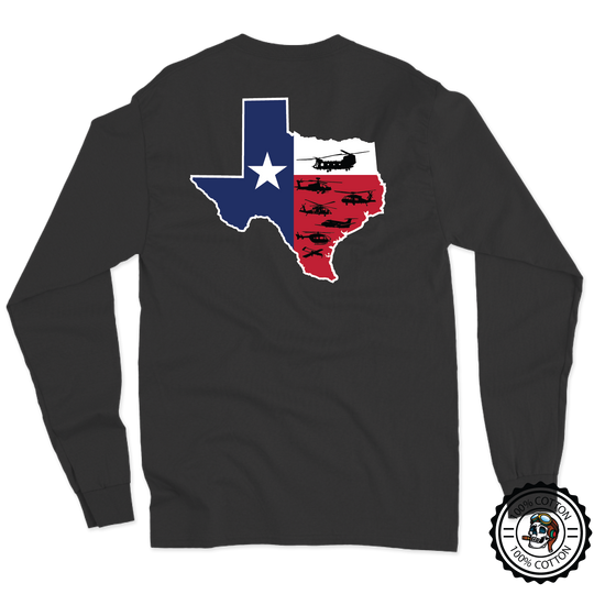 Texas State Army Aviation Long Sleeve T-Shirt