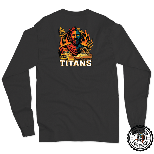 2nd PLT, B Co, 1 EN "Titans" Long Sleeve T-Shirt