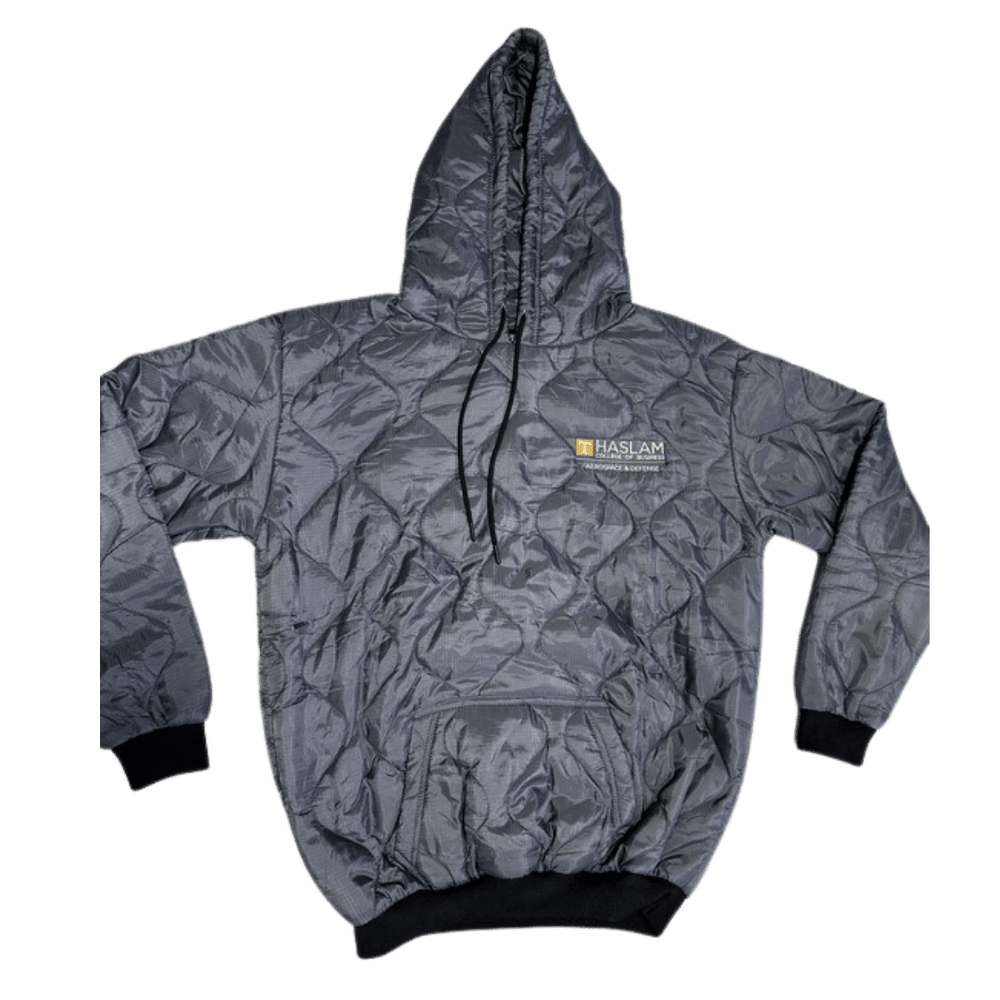 UT Aerospace and Defense Field Hoodie Embroidery