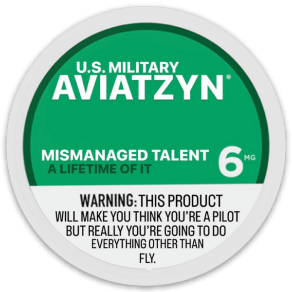 Military Aviatzyn Sticker