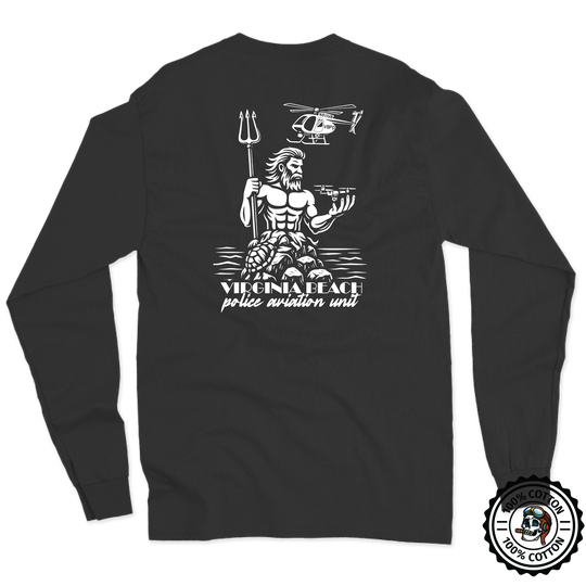 Virginia Beach PD Aviation Long Sleeve T-Shirt