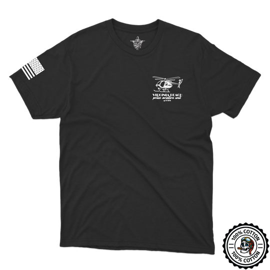Virginia Beach PD Aviation W/ Flag T-Shirts