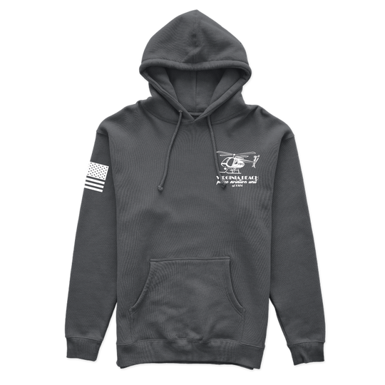 Virginia Beach PD Aviation W/ Flag Hoodies