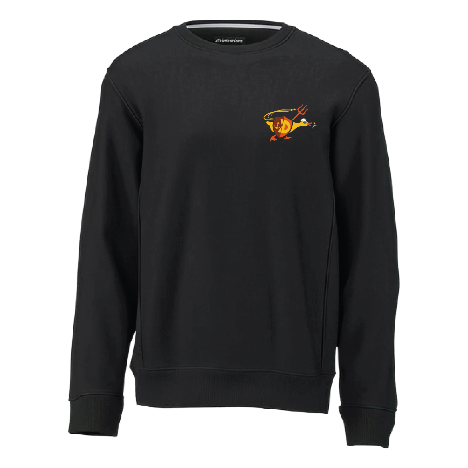 VT NROTC E01_Black Heavyweight Crewneck.png