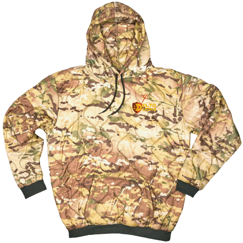 Woobie Hoodie — VT NROTC, Delta Department Embroidery