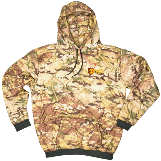 Woobie Hoodie — VT NROTC, Delta Department Embroidery