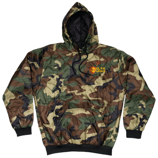 Woobie Hoodie — VT NROTC, Delta Department Embroidery