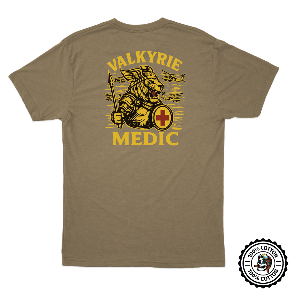 HHC, 8-229 AHB "Valkyrie Medics" Tan 499 T-Shirt