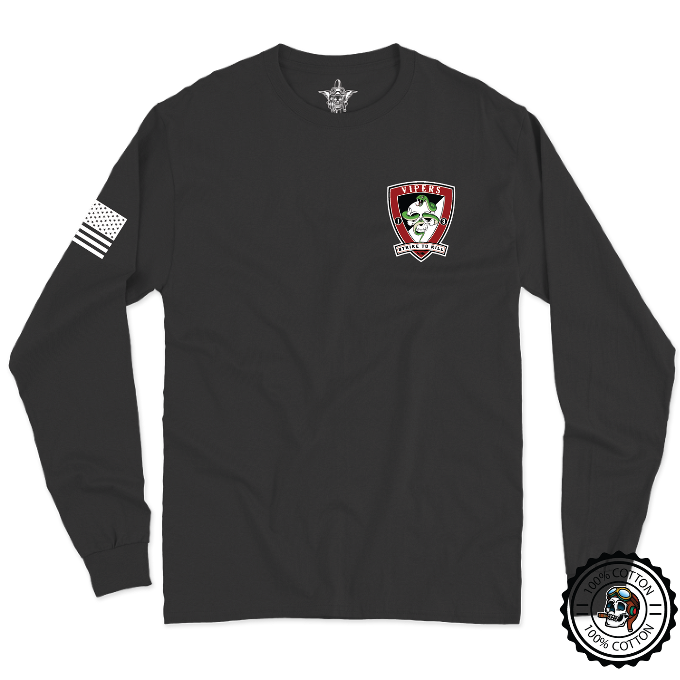 1-3 AB "VIPERS" Long Sleeve T-Shirt