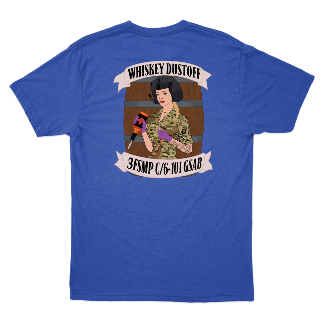 3 FSMP, C Co, 6-101 "Whiskey Dustoff" T-Shirts