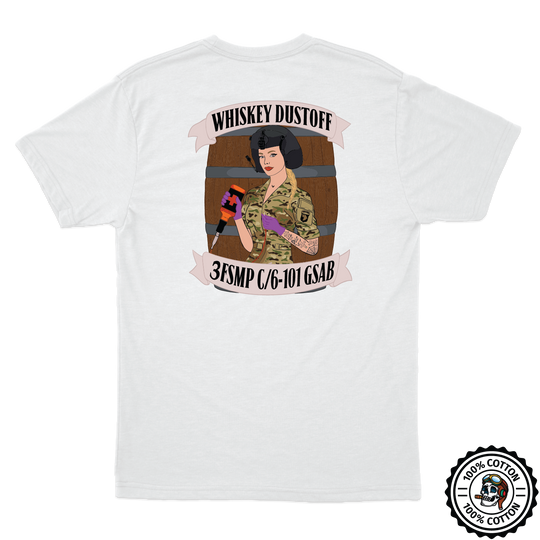 3 FSMP, C Co, 6-101 "Whiskey Dustoff" T-Shirts