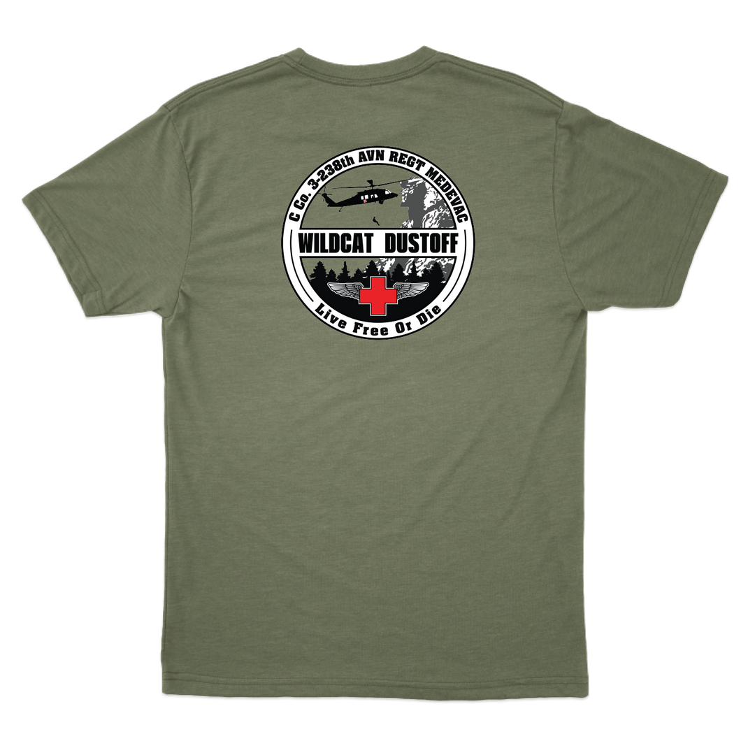 C Co, 3-238th AVN REG MEDEVAC T-Shirts