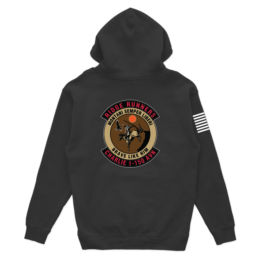 C CO, 1-150th AVN "Ridge Runners" V2 Hoodies