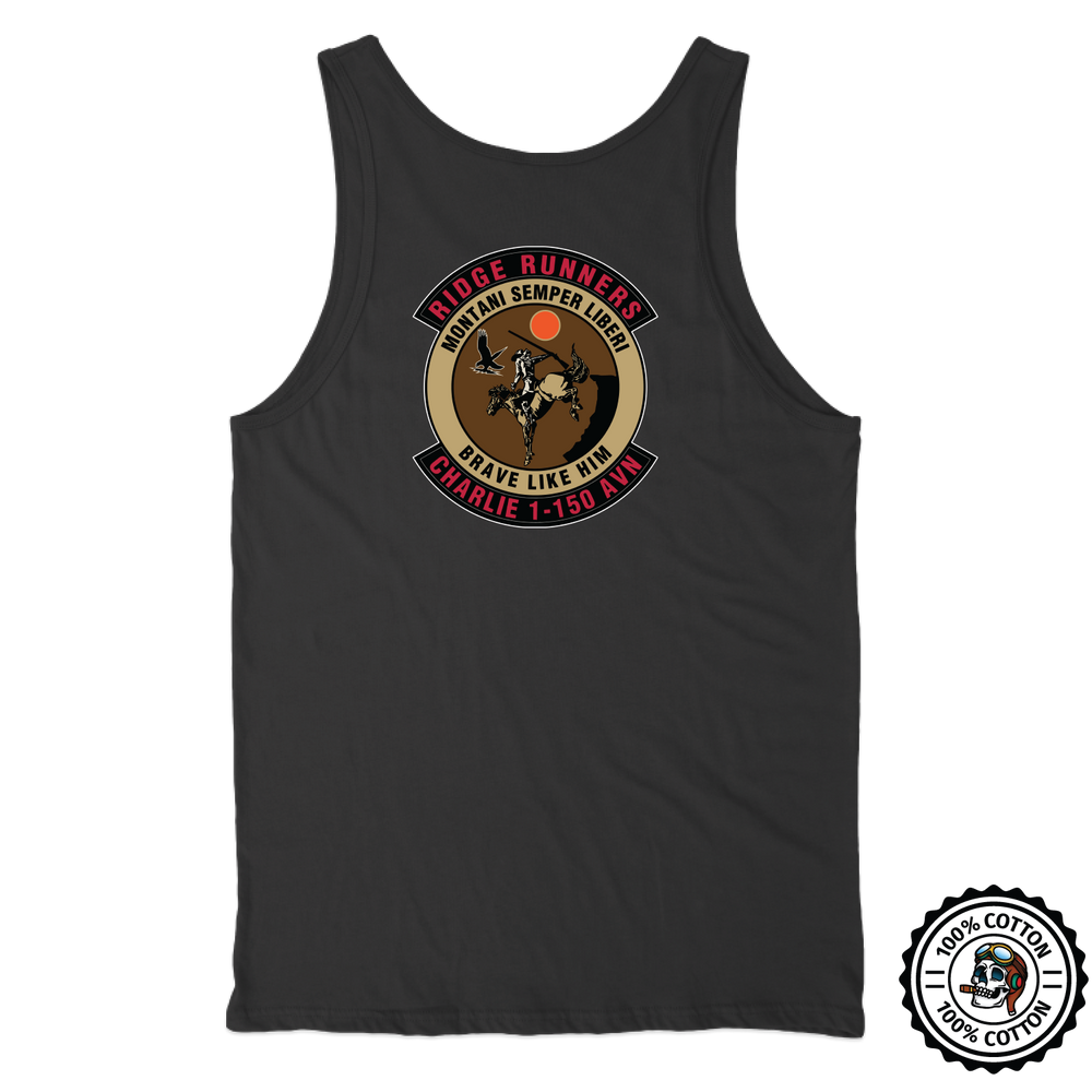 C CO, 1-150th AVN "Ridge Runners" V2 Tank Top