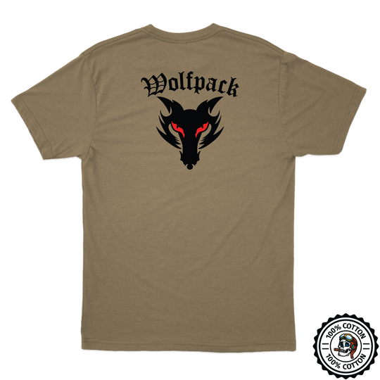 1-82 AB "Wolfpack" V2 Tan 499 T-Shirt