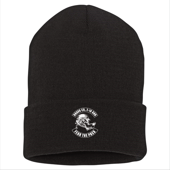 B Co, 2-10 AHB “Wolfpack” Beanies