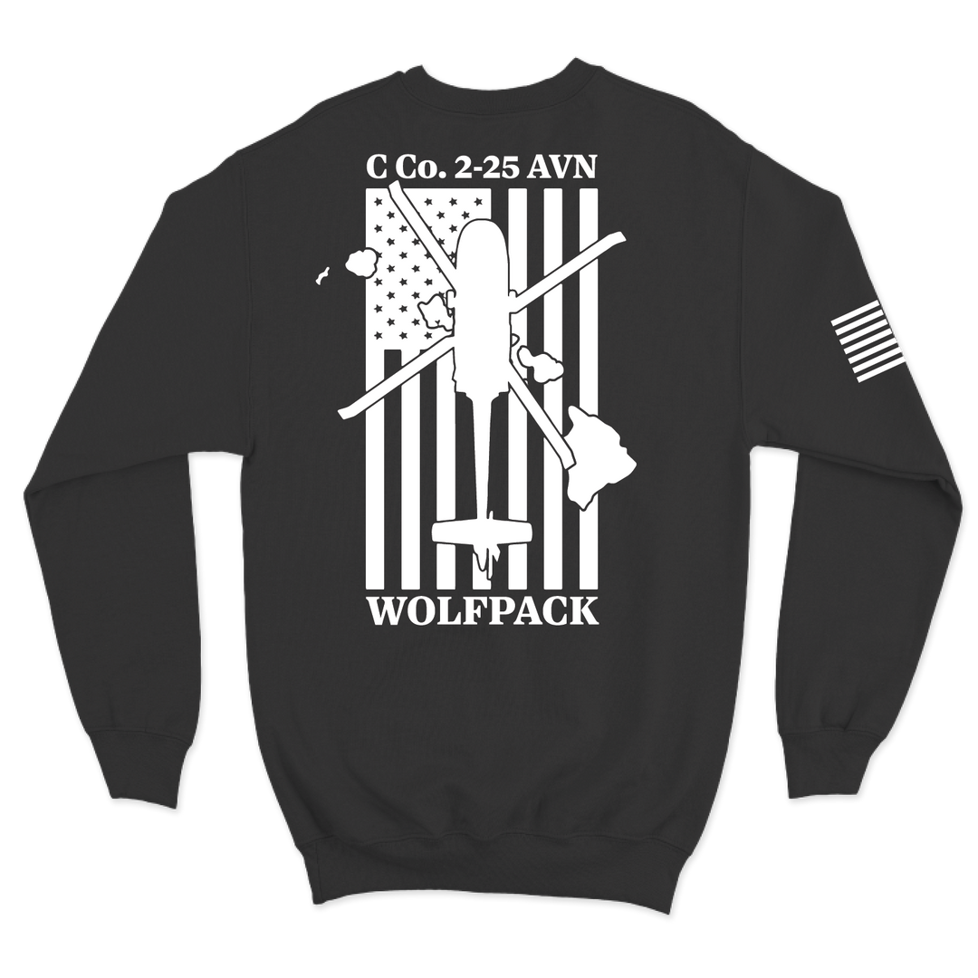 C Co, 2-25 AVN "Wolfpack" Crewneck Sweatshirt