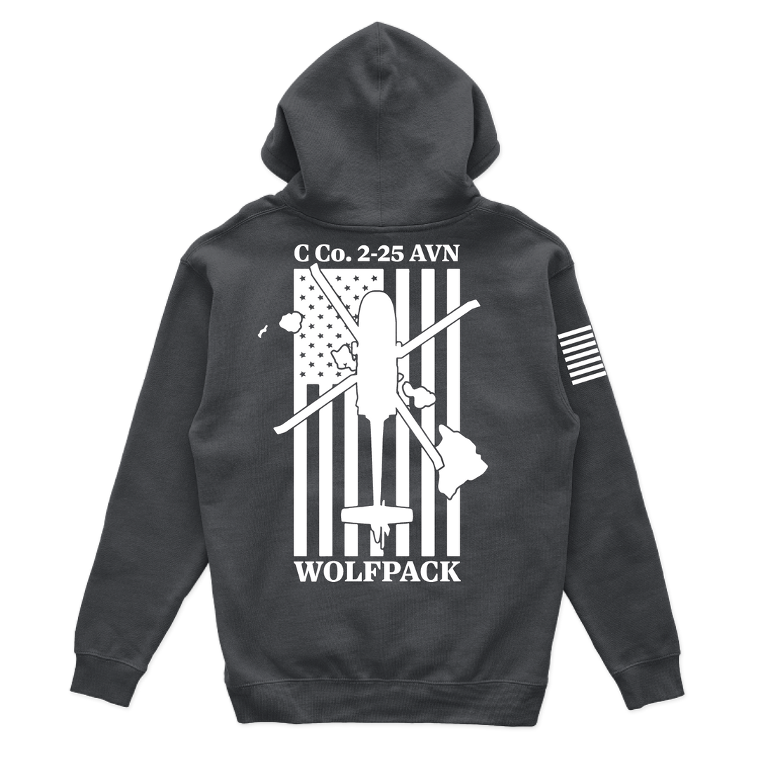 C Co, 2-25 AVN "Wolfpack" Hoodies